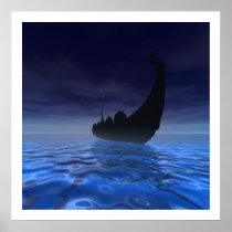 VIKING  SHIP POSTERS