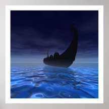 VIKING  SHIP POSTERS