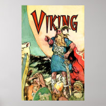 Viking Ship Thor Norseman Warriors Norse Posters