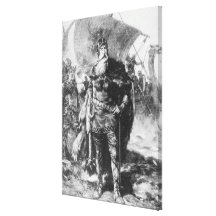 Viking Warrior Canvas Prints