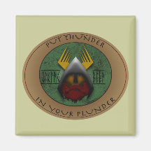 VikingBeer2 Fridge Magnets