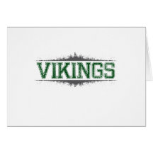 Vikings Greeting Card