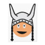 vikings icon postcard
