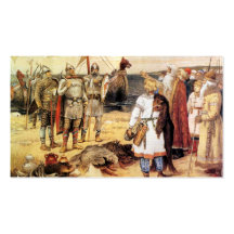 Vikings on the Shore Business Cards