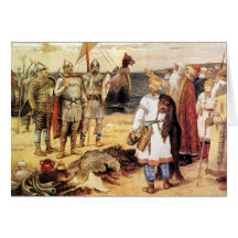 Vikings on the Shore Cards