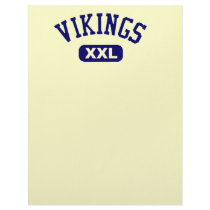 Vikings XXL Blue Custom Letterhead