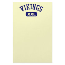 Vikings XXL Blue Custom Stationery