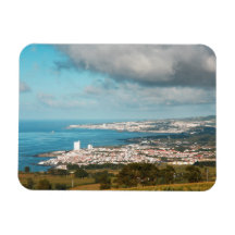 Vila da Lagoa - Azores Flexible Magnet
