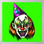 Vile Evil Clown Posters