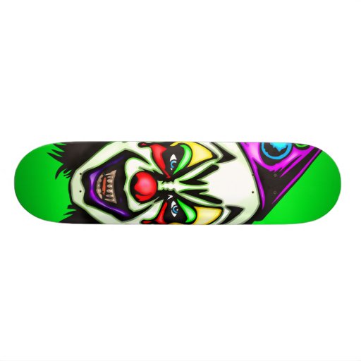 Vile Evil Clown Skate Boards