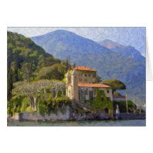 "Villa Balbianello, Lake Como" Greeting Card