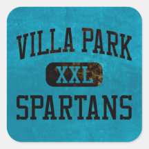 Villa Park Spartans Athletics Stickers