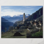 Village de Soglio, Suisse Tract