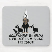 Village idiot Obama