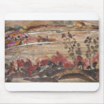 Village Near Pond Mouse Pad