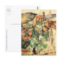 Village of Gardanne by Paul Cezanne