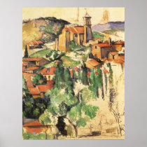 Village of Gardanne by Paul Cezanne