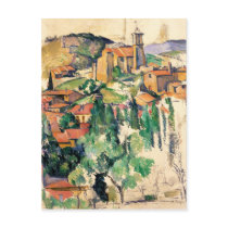 Village of Gardanne, Paul Cézanne