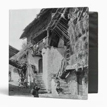 Village of Valais, early 20th century Vinyl Binder
