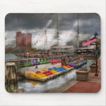 Ville - DM de Baltimore - le Maryland moderne Tapis De Souris