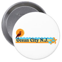 Ville d'océan badges
