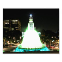 Ville hôtel de Los Angeles Art Photographique