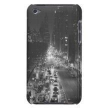 Ville noire et blanche coques iPod Case-Mate