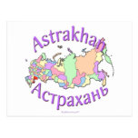 Ville Russie de l'Astrakan Cartes Postales