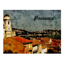 Villefranche, Provence Post Card