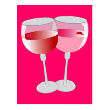 Vin de Valentine Cartes Postales
