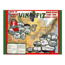 Vin Fiz Postcard
