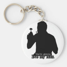 Vince Slap Chop You're Gonna Love My Nuts! Key Chains