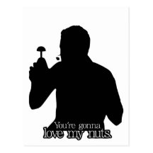 Vince Slap Chop You're Gonna Love My Nuts! Postcards