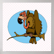 Vince Vulture Print