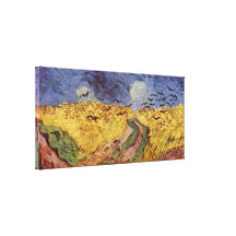 Vincent van Gogh - cereal box with the crows Gallery Wrapped Canvas