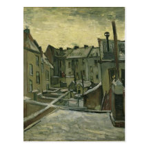 Vincent van Gogh Houses seen from the back Source: Postcards