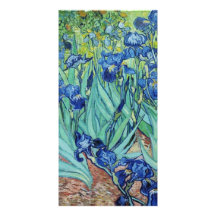 Vincent van Gogh, Irises. Photo Card Template