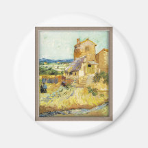 Vincent van Gogh le vieil aimant de réfrigérateur 