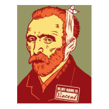 Vincent Van Gogh Post Card