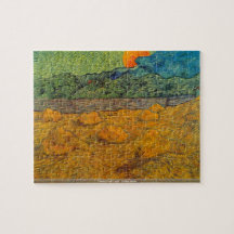 Vincent van Gogh - Rising Moon puzzle