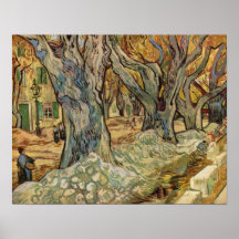Vincent van Gogh - Road Workers Print