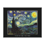 Vincent van Gogh, Starry Night Stretched Canvas Prints
