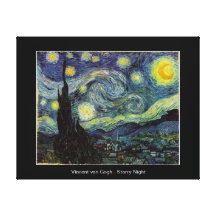 Vincent van Gogh, Starry Night Stretched Canvas Prints
