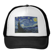 Vincent Van Gogh - Starry Night Hats