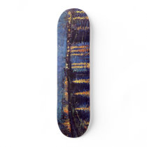 Vincent Van Gogh - Starry Night on Rhone Skateboard Decks