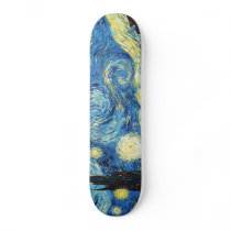 Vincent Van Gogh - Starry Night Skate Decks
