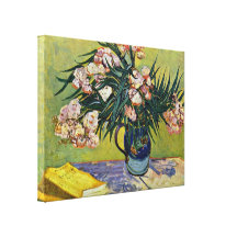 Vincent van Gogh - Still life with oleander Canvas Print