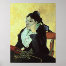Vincent Van Gogh - The Woman of Arles Print