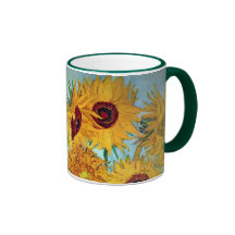 Vincent van Gogh - vase avec 12 tournesols Tasse À Café