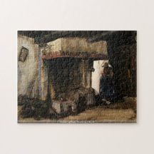 Vincent van Gogh - Woman by a Hearth Jigsaw Puzzle